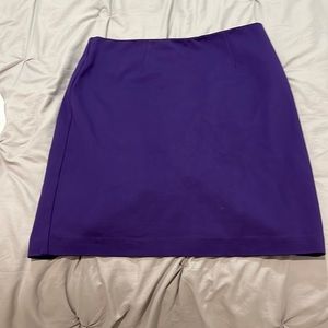 Purple skirt